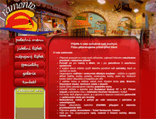 Tablet Screenshot of pizzahustopece.cz